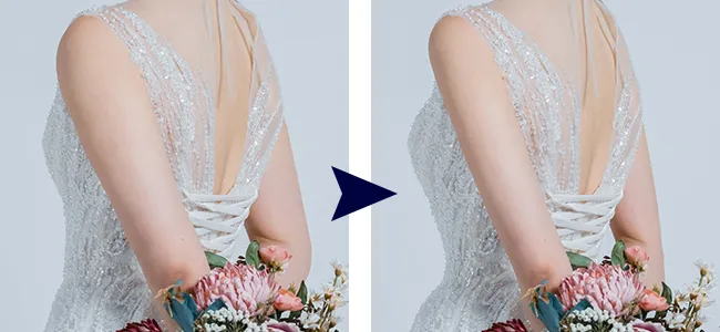 二の腕をスリムに