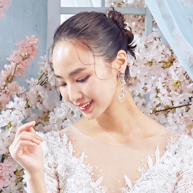 大人クールなタイトシニヨン