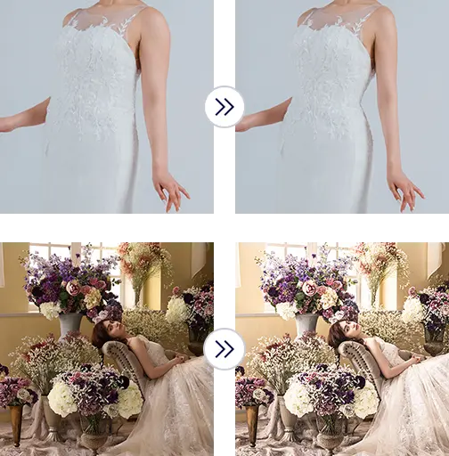 レタッチのイメージ写真