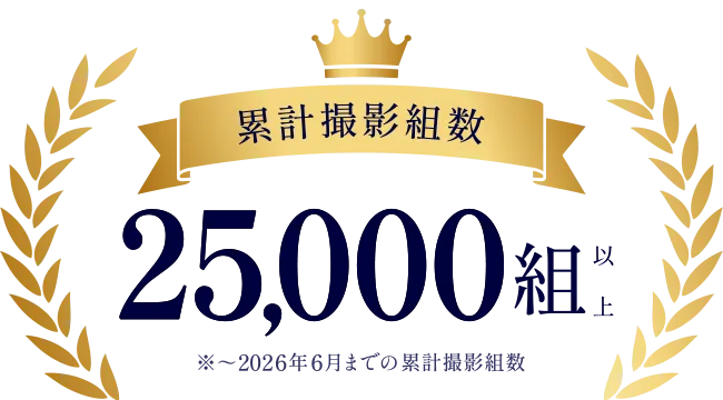 累計撮影件数25,000件以上