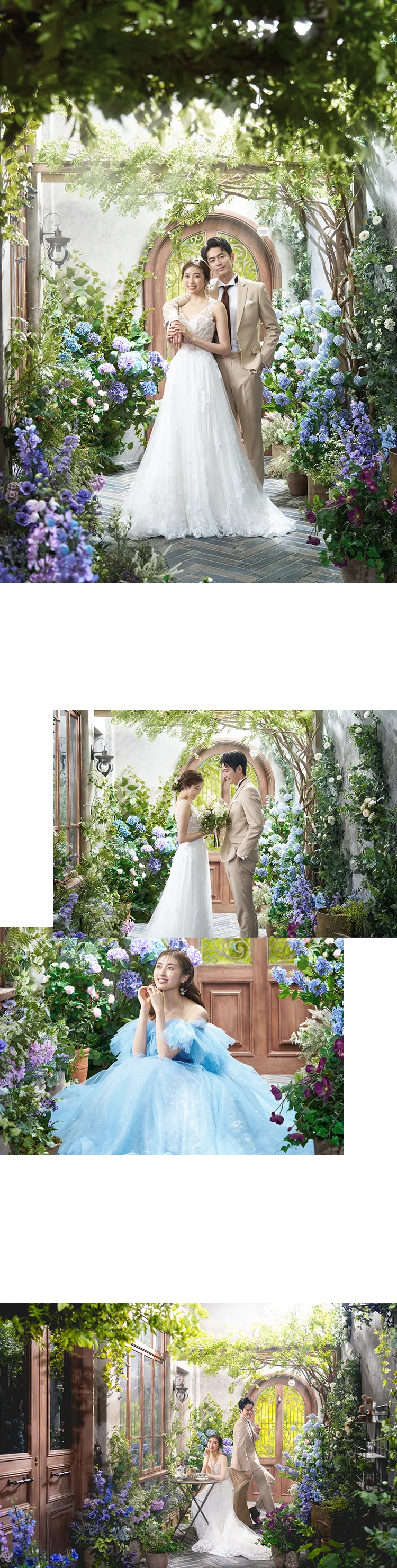 フローラルコートでのフォトウェディング