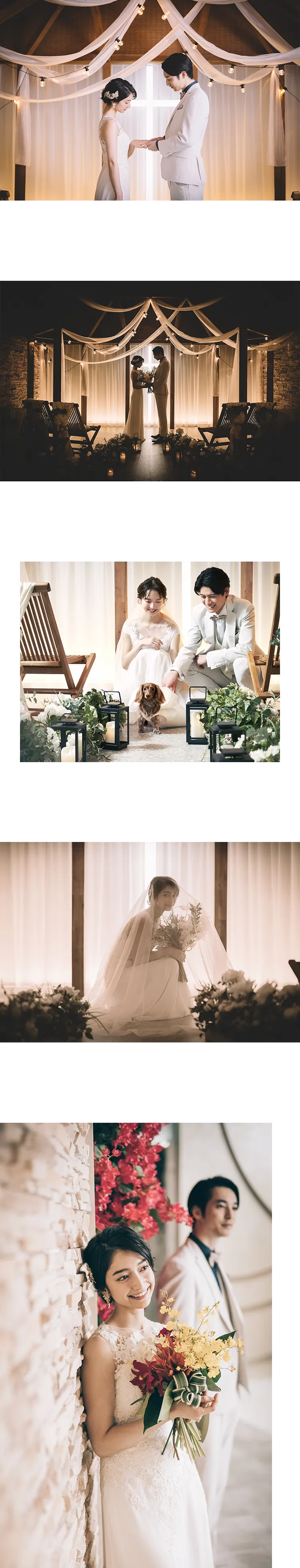 リゾートチャペルでのフォトウェディング