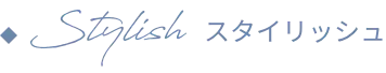 スタイリッシュ