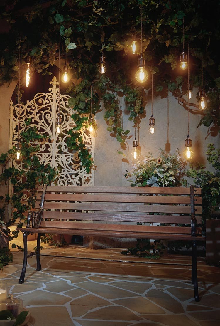 ひかりゆらめく幻想的な世界で