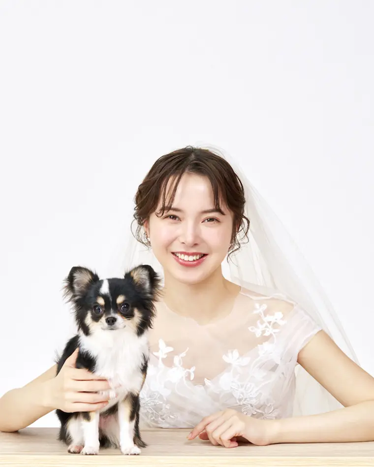 ペットと一緒に心温まるショット写真3