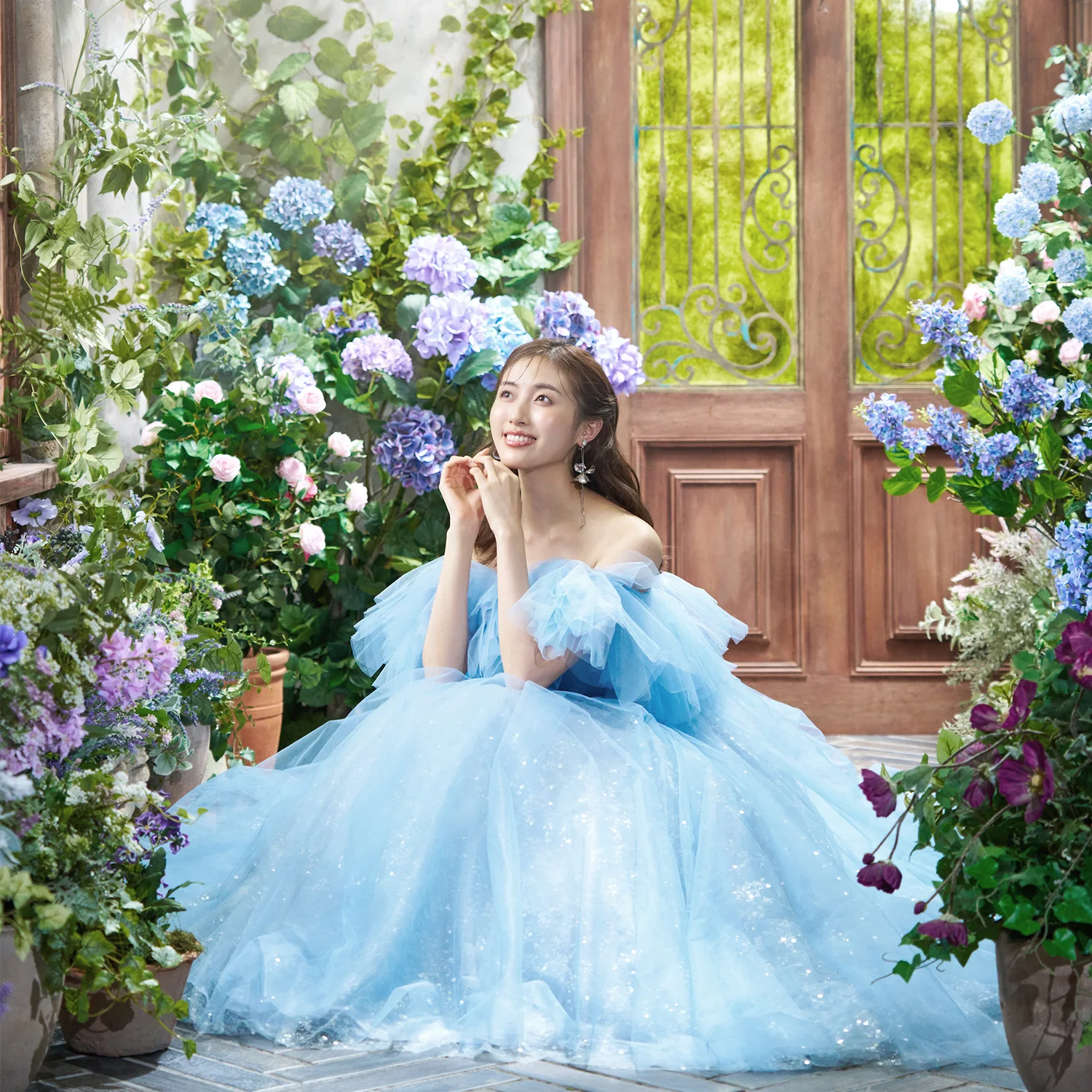 ふんわり可愛く上品に